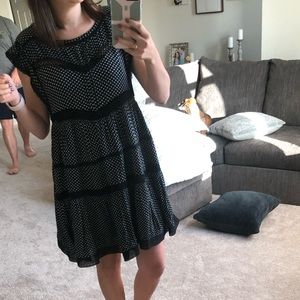 Free people retro kitty floral mini dress